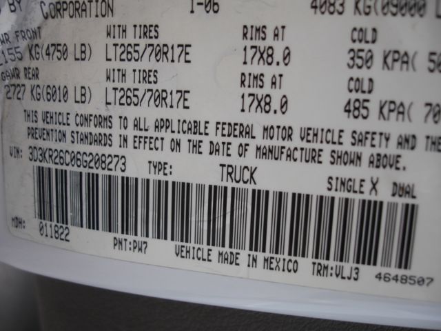 Dodge Ram 2500 2006 photo 19