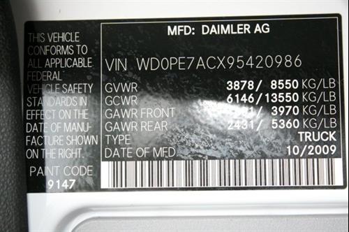 Dodge Sprinter 2500 2009 photo 5