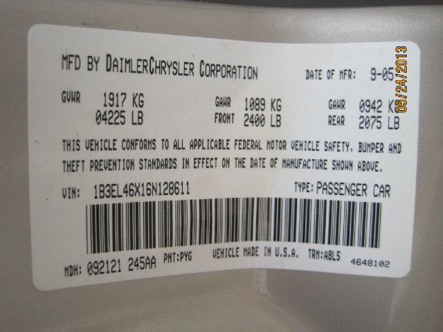 Dodge Stratus 2006 photo 30