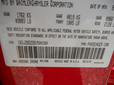 Dodge Viper 2005 photo 2