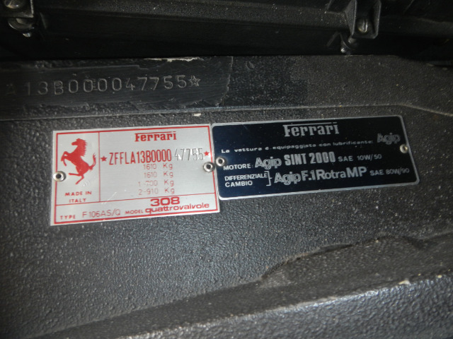 Ferrari Quattrovalvole 308 2014 photo 10