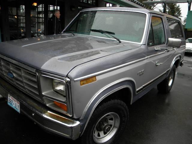 Ford Bronco XL XLT Work Series Unspecified