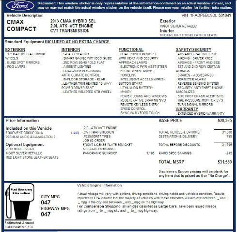 Ford C-Max 2013 photo 1