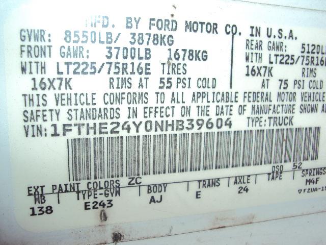 Ford Econoline 1992 photo 1