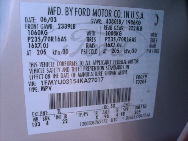 Ford Escape 2004 photo 12