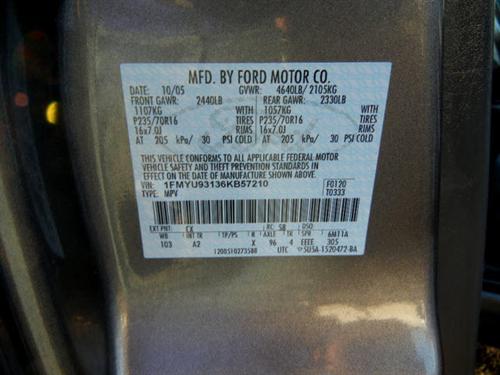 Ford Escape 2006 photo 4