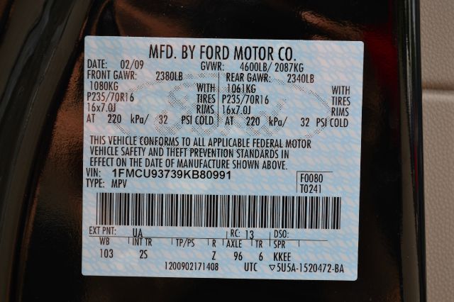 Ford Escape 2009 photo 9