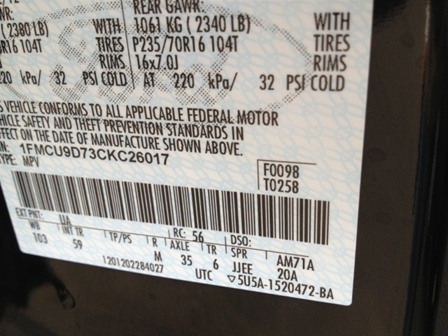 Ford Escape 2012 photo 5