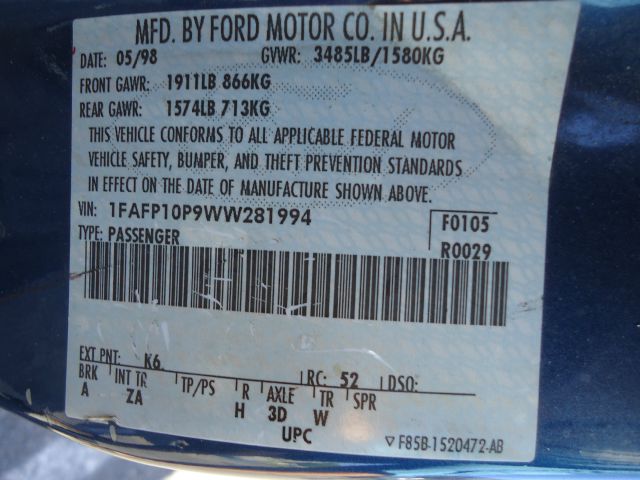 Ford Escort 1998 photo 11