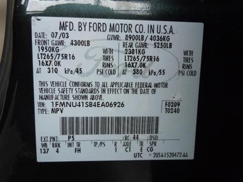 Ford Excursion 2004 photo 5
