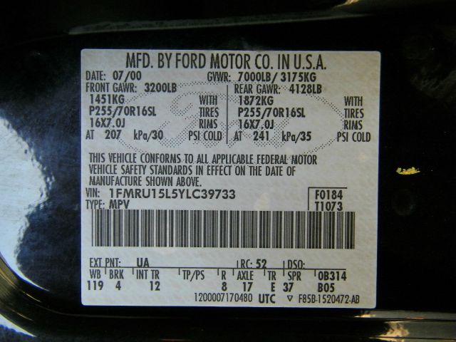 Ford Expedition 2000 photo 25