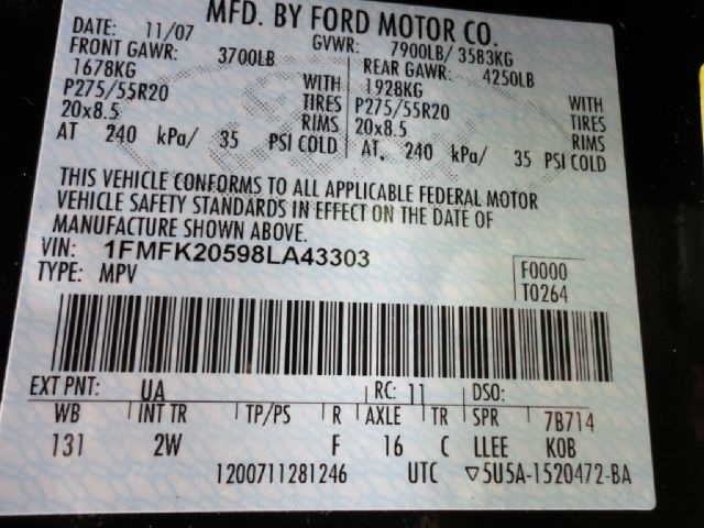 Ford Expedition EL 2008 photo 18