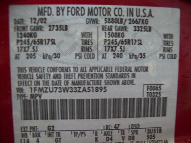 Ford Explorer 2003 photo 2