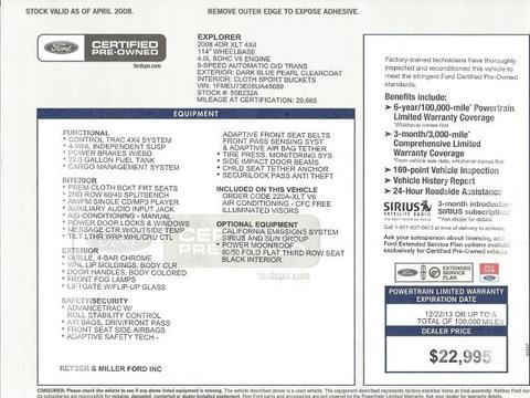 Ford Explorer 2008 photo 4