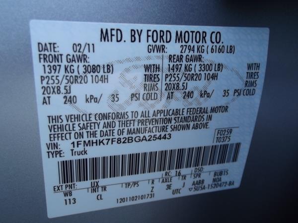 Ford Explorer 2011 photo 48