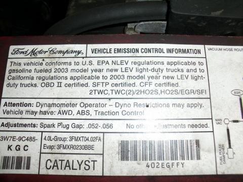 Ford Explorer Sport Trac 2003 photo 2