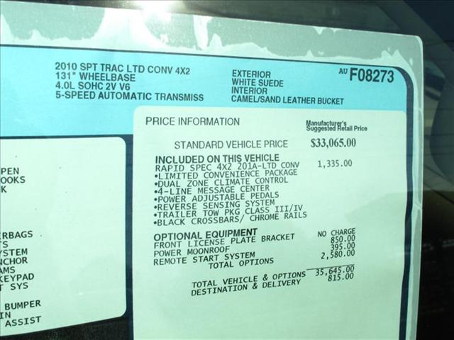 Ford Explorer Sport Trac 2010 photo 4