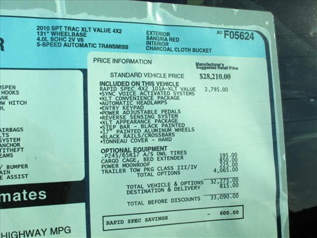 Ford Explorer Sport Trac 2010 photo 3