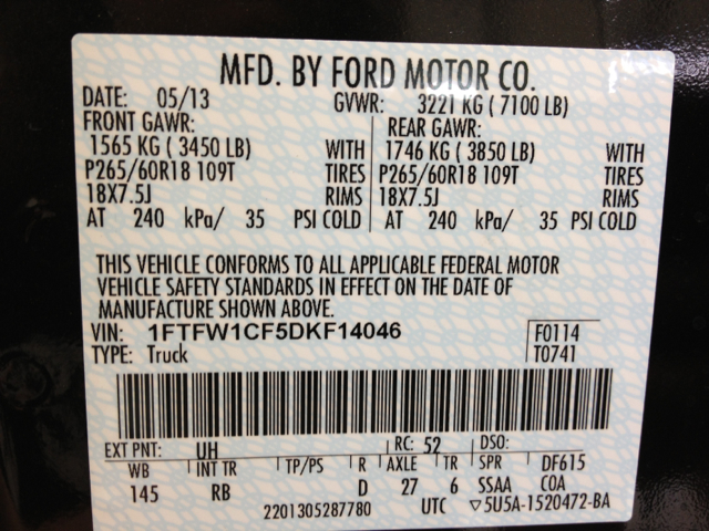 Ford F-150 2013 photo 5