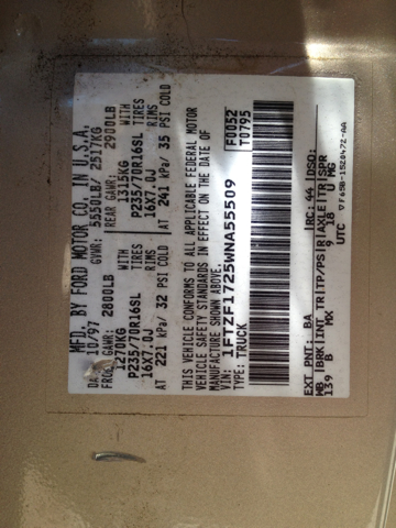 Ford F150 1998 photo 4