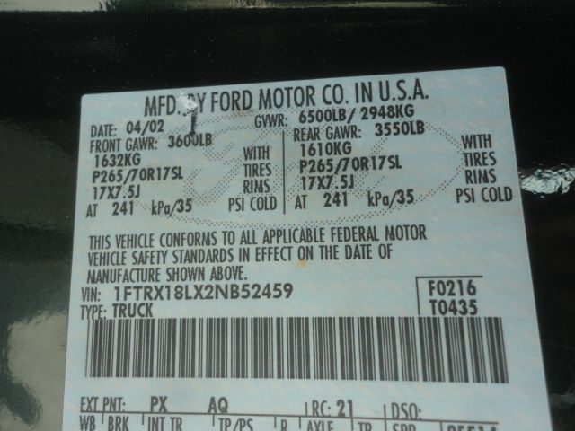 Ford F150 Unknown Pickup Truck