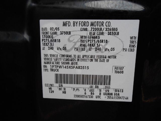 Ford F150 2005 photo 7