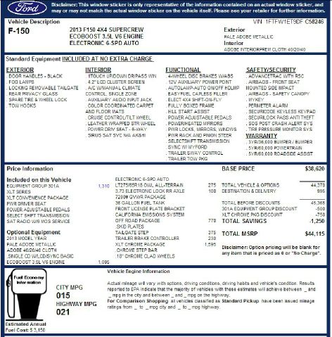 Ford F150 2013 photo 7
