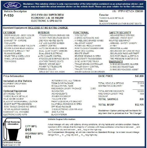 Ford F150 2013 photo 2