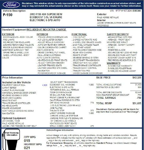 Ford F150 2013 photo 2