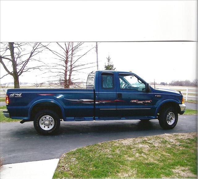 Ford F250 Manual Extended Cab Pickup