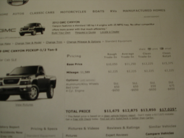 GMC Canyon 2009 photo 2