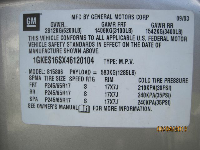 GMC Envoy XL 2004 photo 7