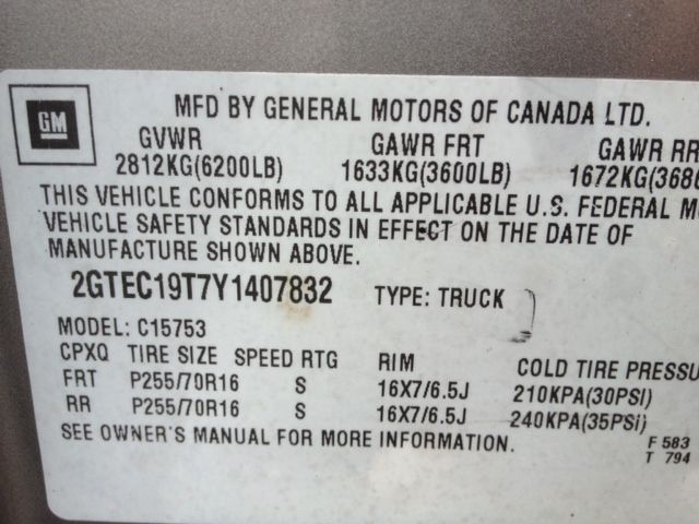 GMC Sierra 1500 2000 photo 18