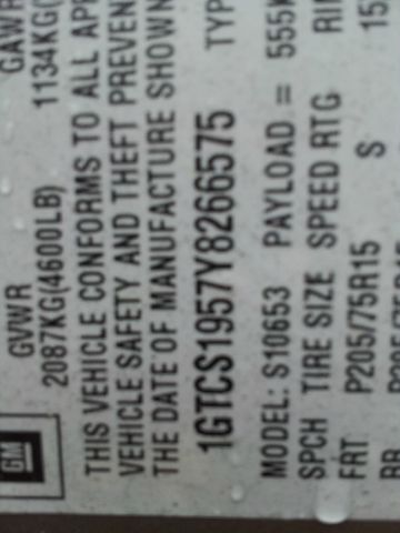 GMC Sonoma 2000 photo 1