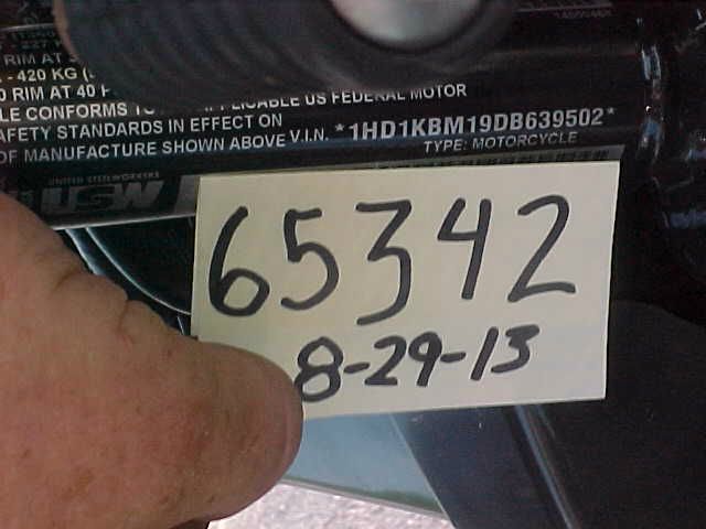 Harley Davidson FLHX Unknown Motorcycle