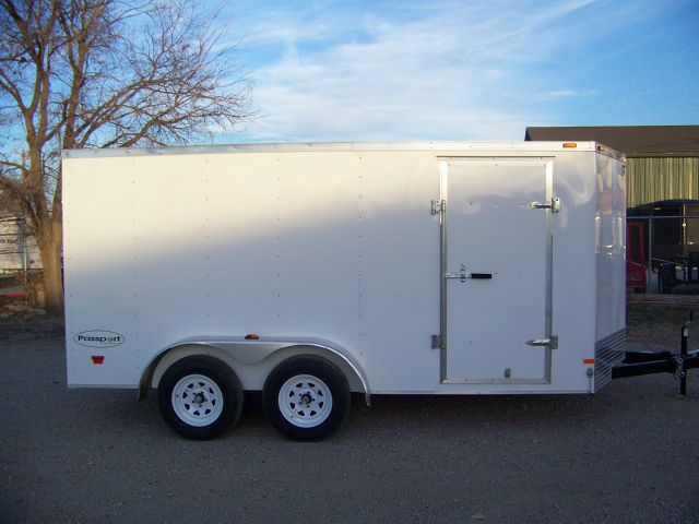 Haulmark 714-H205890 7 X 14 PASSPORT V-NOSE TANDEM AXLE Overland 4X4 Cargos