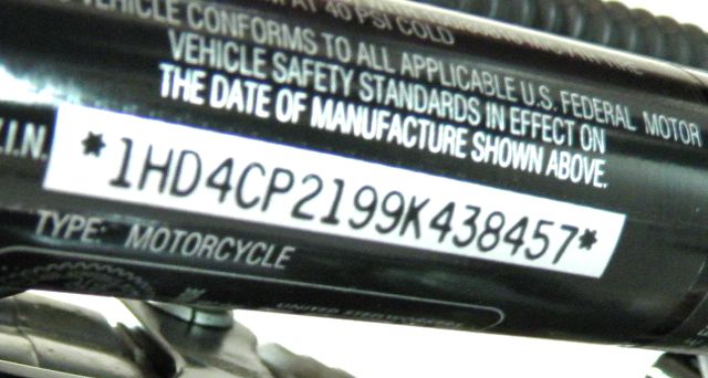 Harley Davidson XL883C Sportster Custom Unknown Motorcycle