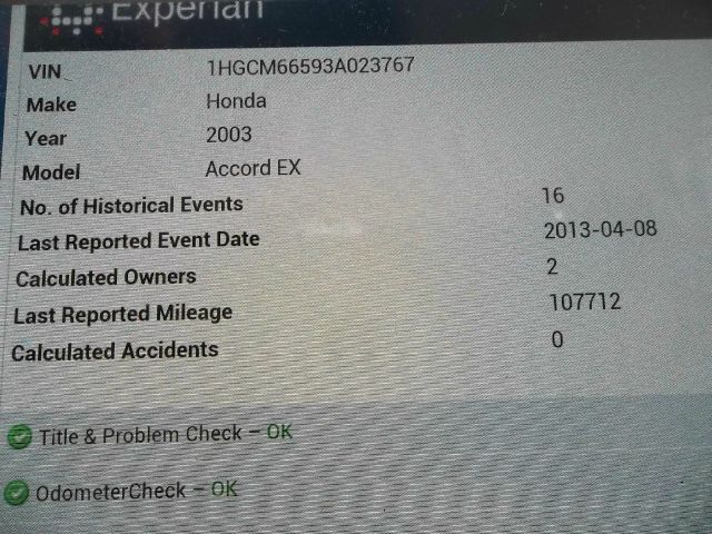 Honda Accord 2003 photo 13