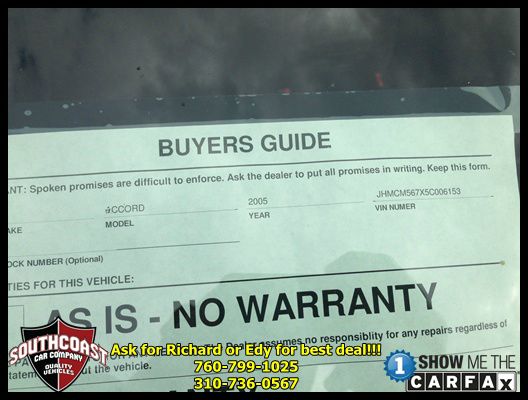 Honda Accord 3.5L RWD Sedan