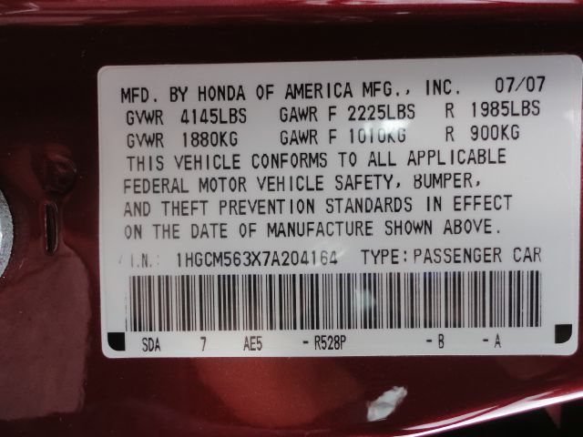 Honda Accord 2007 photo 16