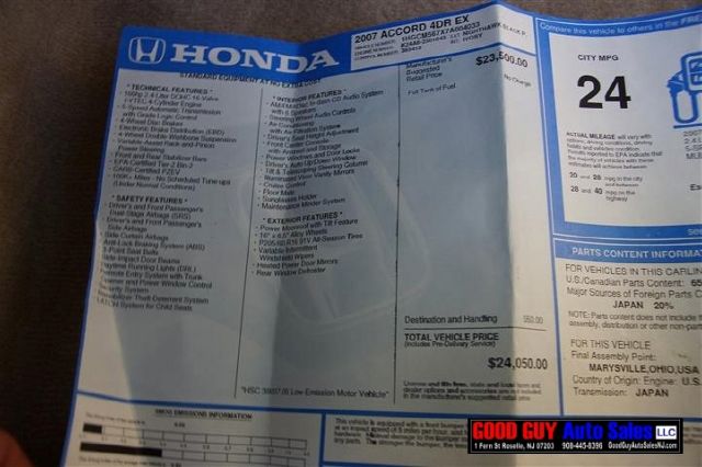 Honda Accord 2007 photo 8