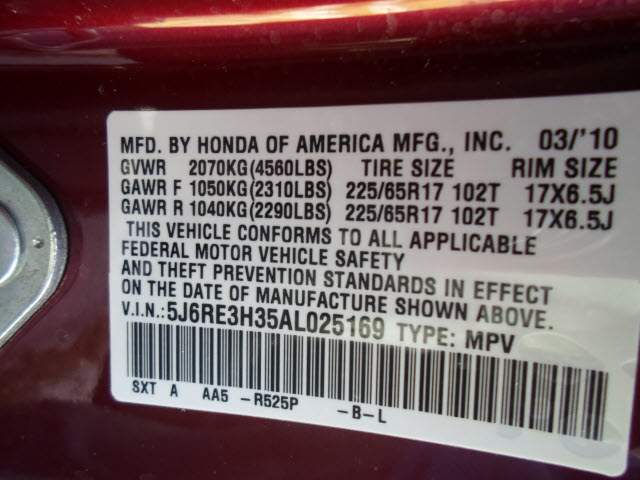 Honda CR-V 2010 photo 5