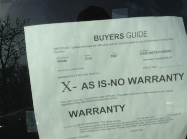 Honda Civic 1997 photo 1