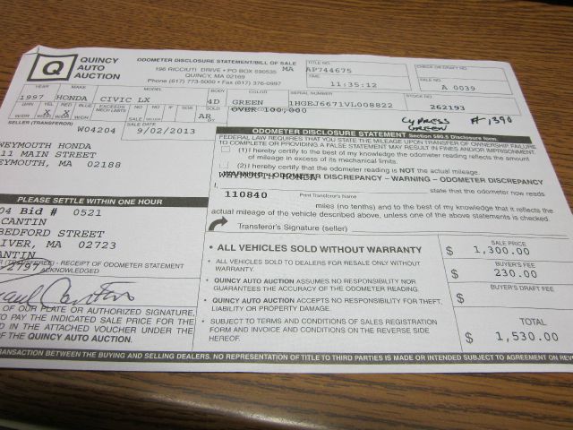 Honda Civic 1997 photo 3