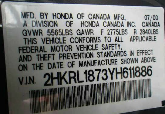 Honda Odyssey 2000 photo 6