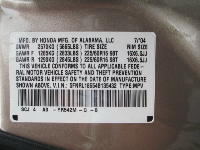 Honda Odyssey 2004 photo 1