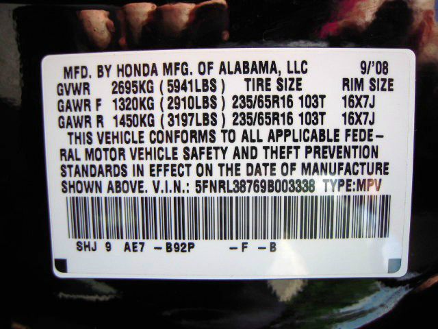 Honda Odyssey AWD SUN ROOF GAS Saver MiniVan