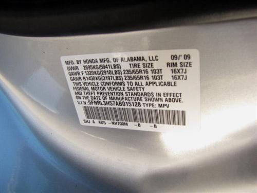 Honda Odyssey 2010 photo 5