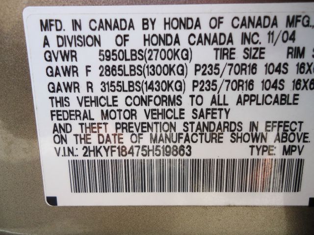 Honda Pilot 2005 photo 17