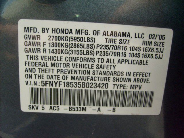 Honda Pilot 2005 photo 37